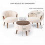 Atelier Del Sofa Star - Cream